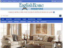 Tablet Screenshot of englishhomefurniture.com